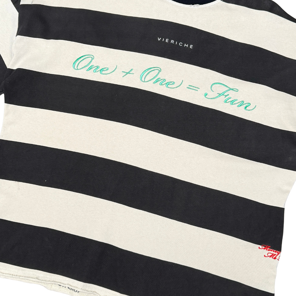 Striped future tee