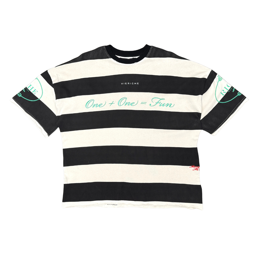 Striped future tee