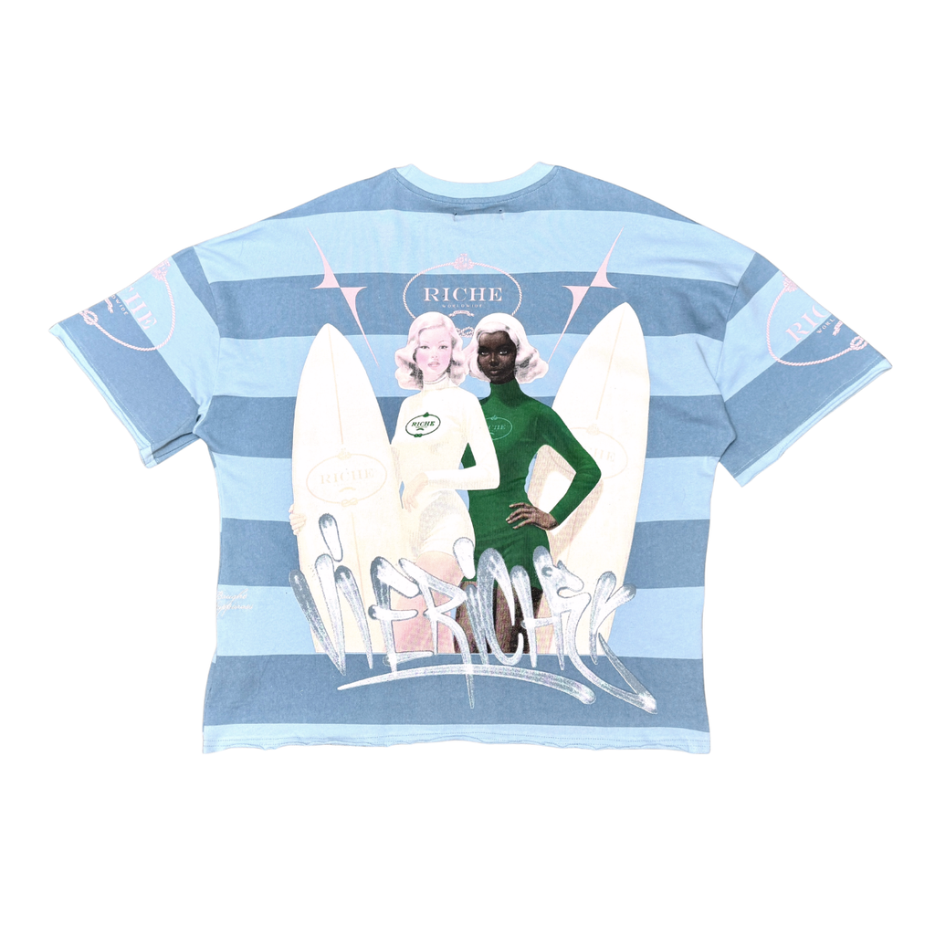 Striped future tee