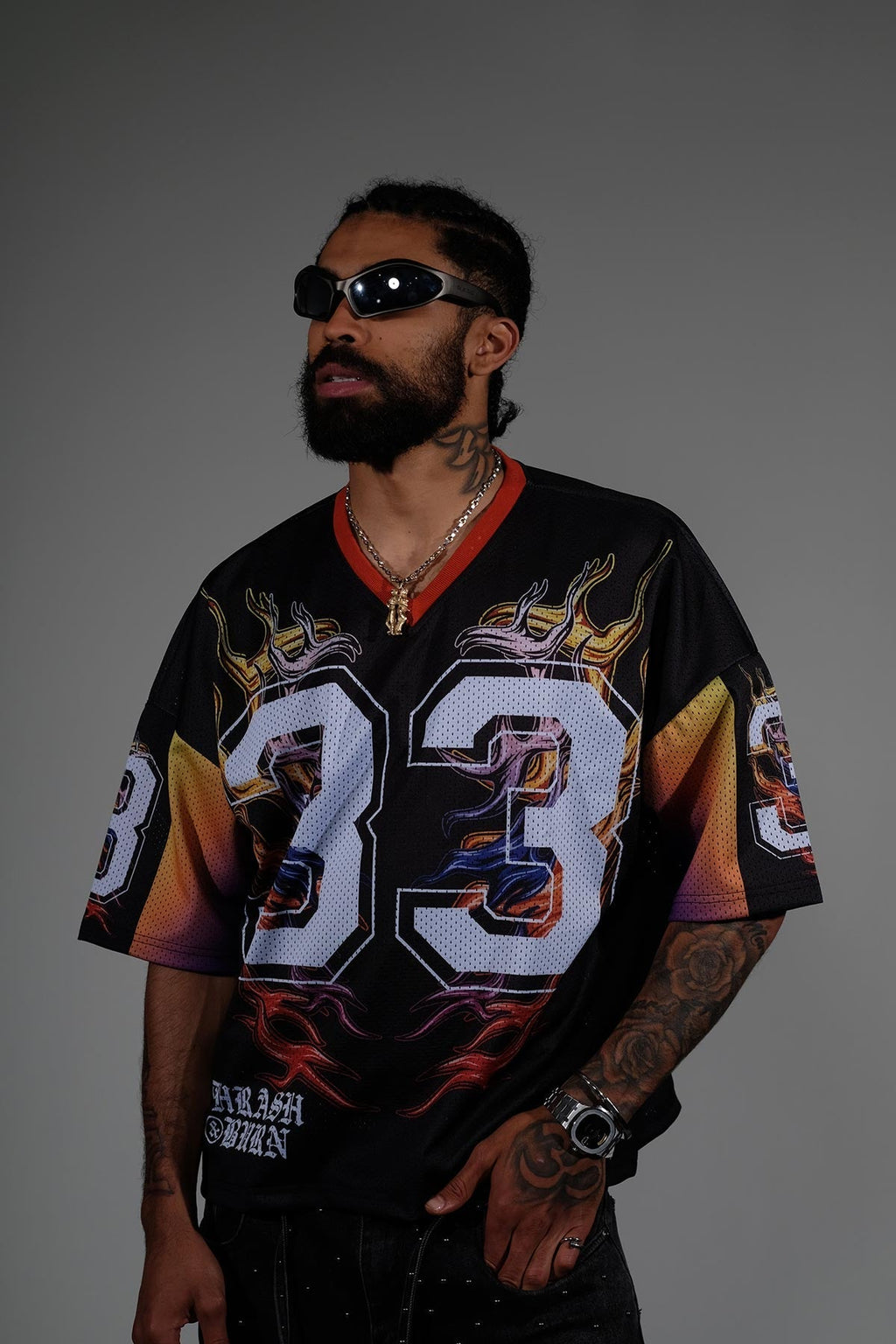Crash & burn jersey