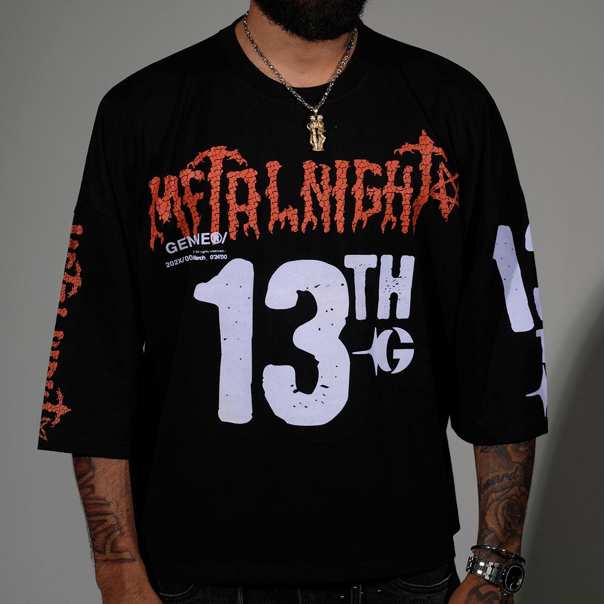 Metal night tshirt