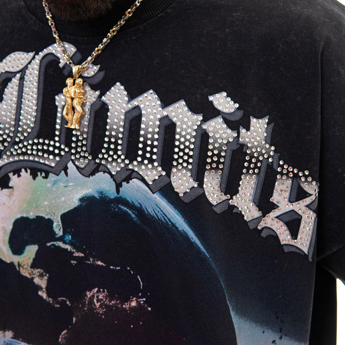 Stray no limits wide & crop fit tee