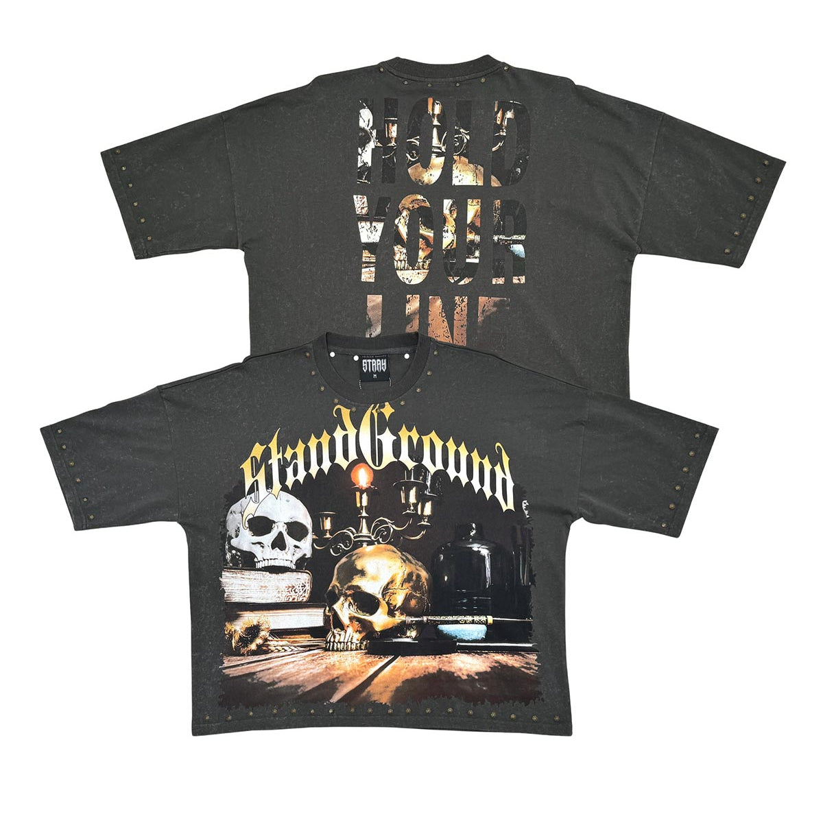 Stray stand ground wide & crop fit tee