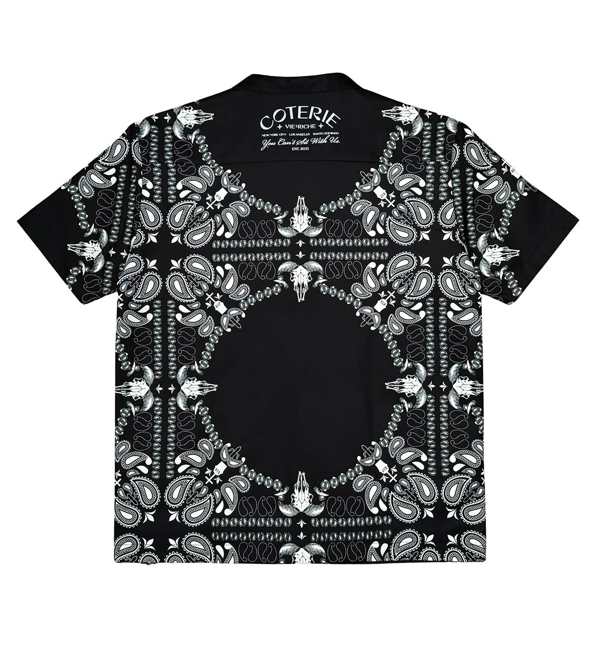 Paisley reversible woven