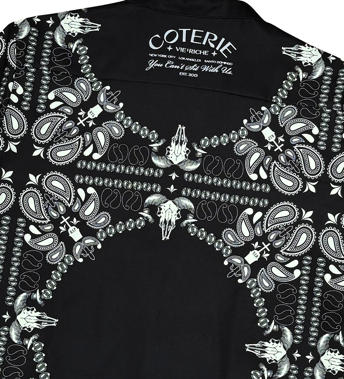Paisley reversible woven