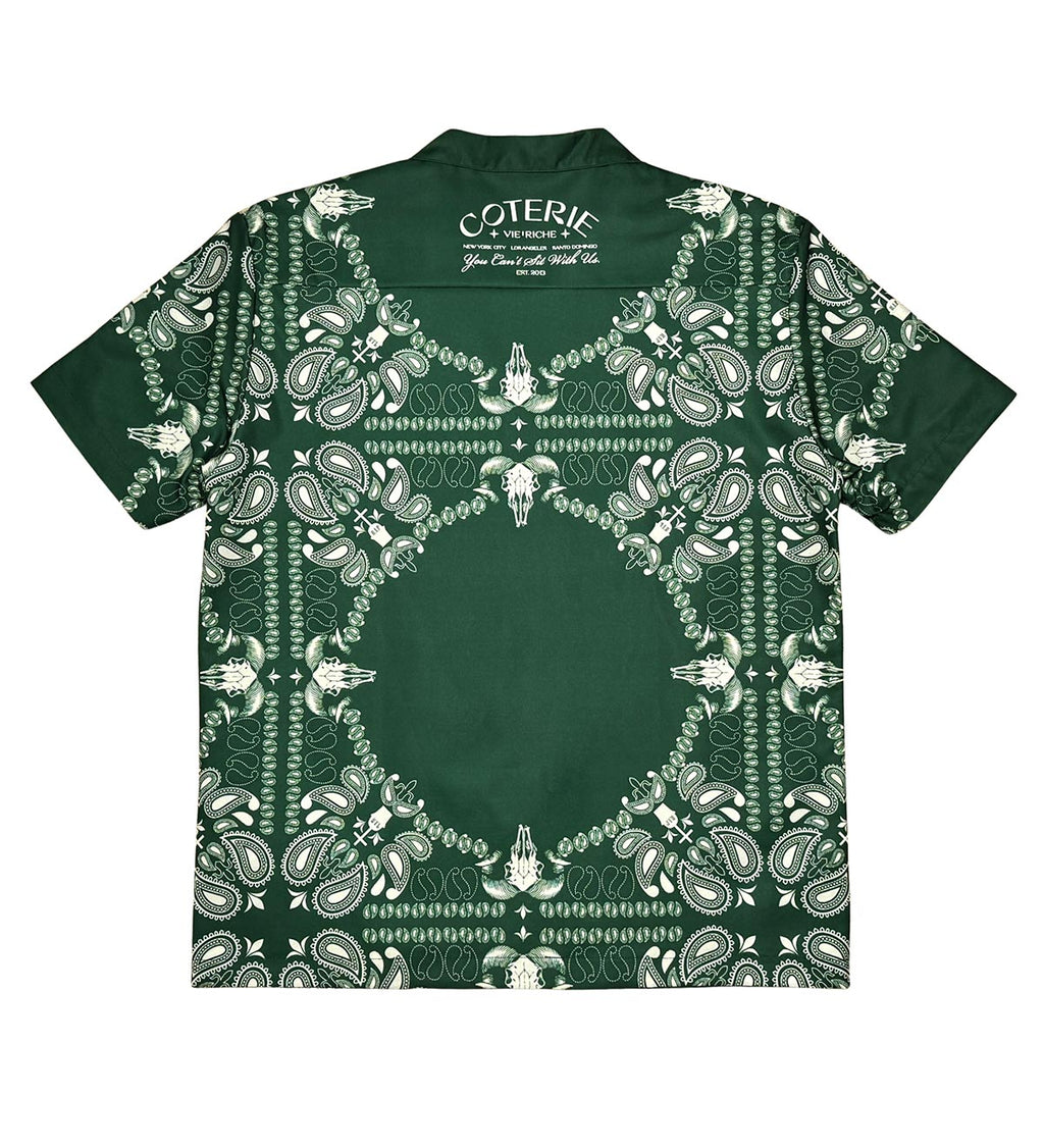 Paisley reversible woven