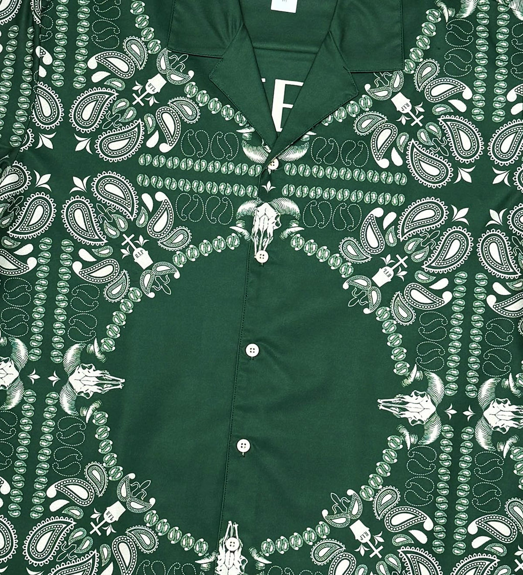 Paisley reversible woven