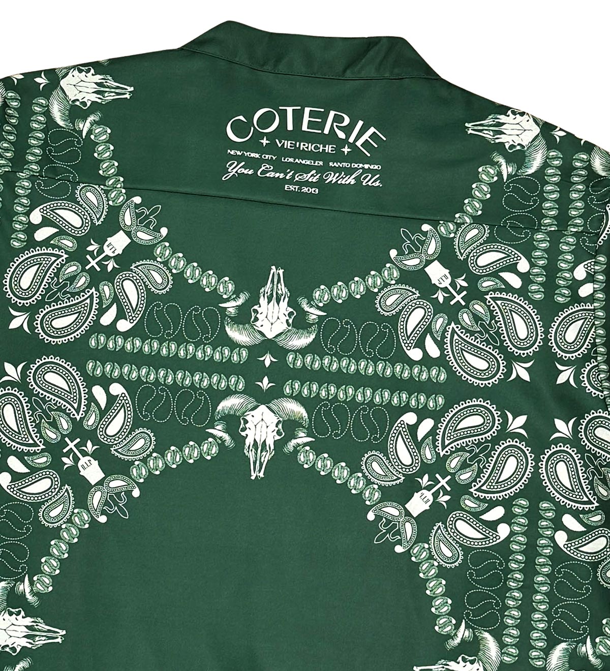Paisley reversible woven
