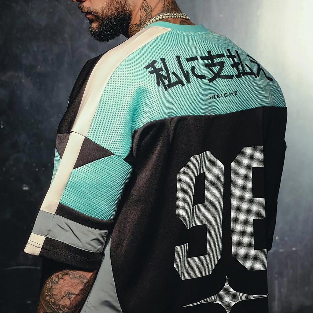 Luxury sport cropped jersey