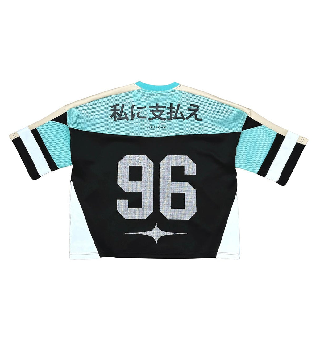 Luxury sport cropped jersey