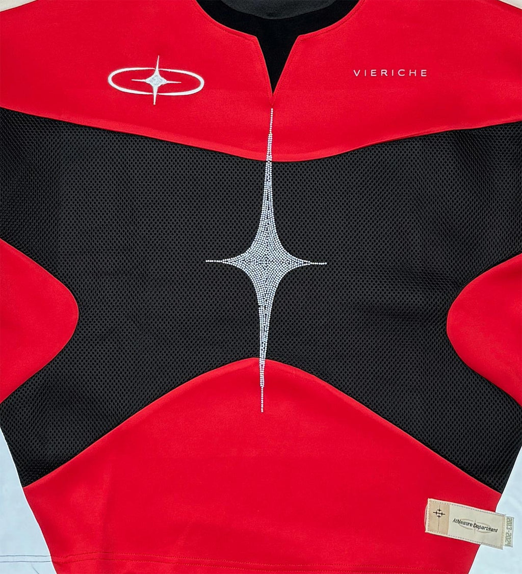 Luxury sport cropped jersey