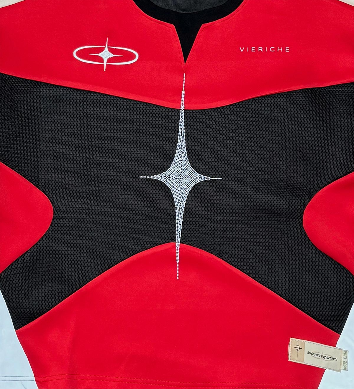 Luxury sport cropped jersey