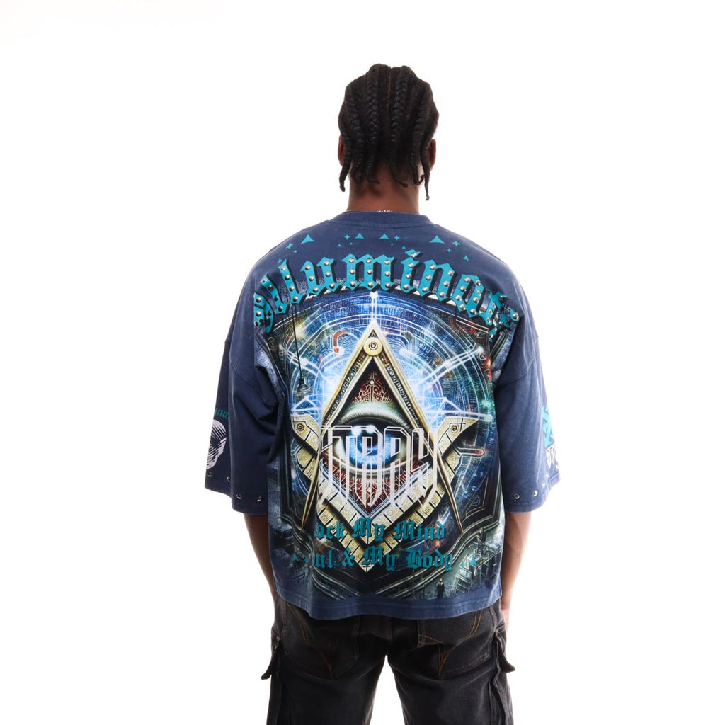 Illuminati 3/4 sleeve tee