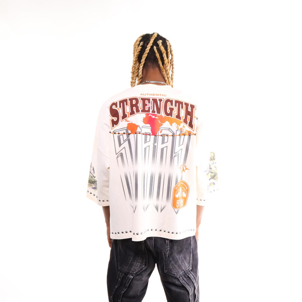 Strength 3/4 sleeve tee