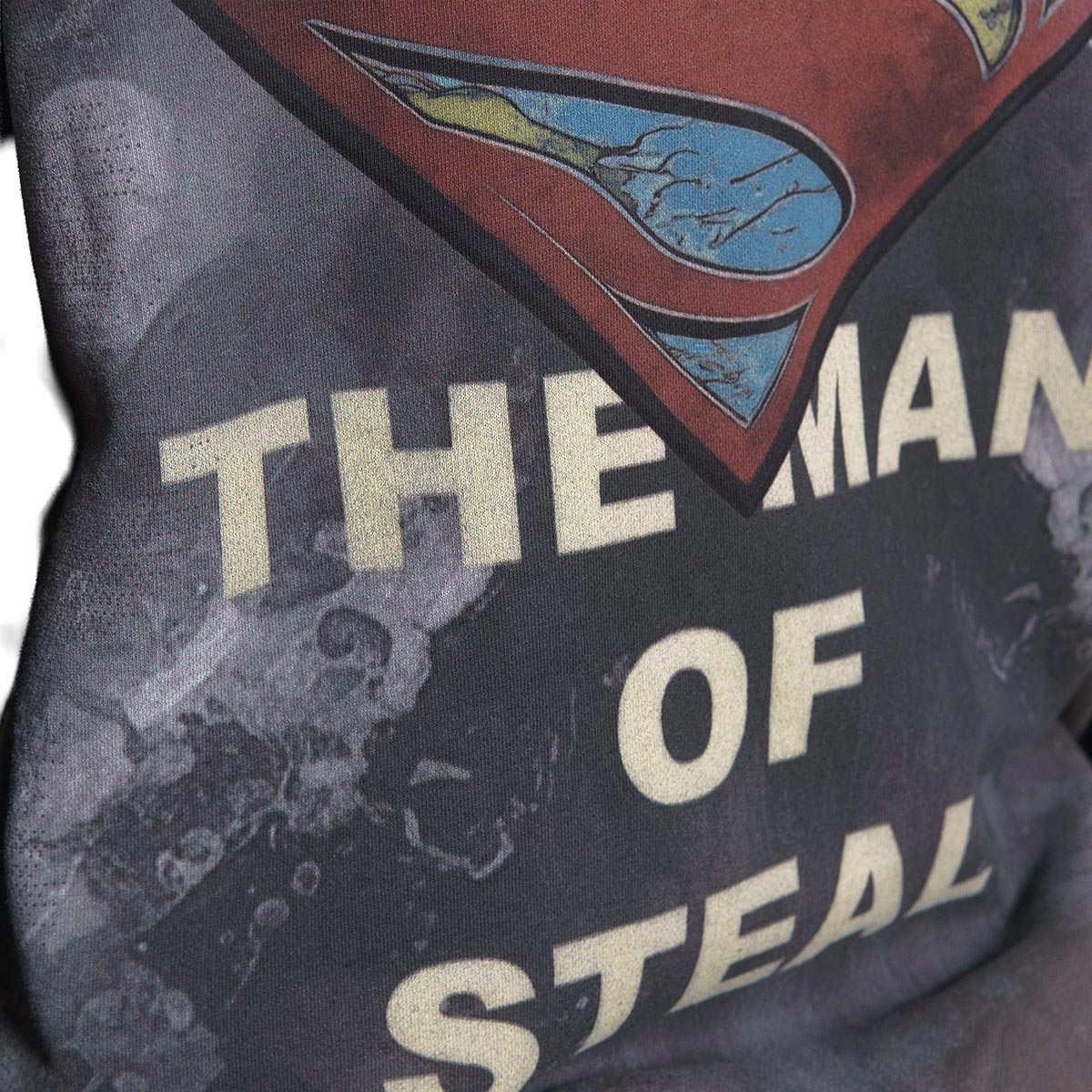 Man of steel stray pullover hoodie