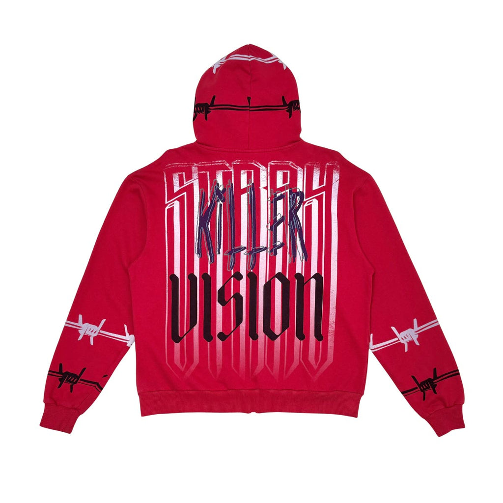 Stray killer vision full-zip hoodie