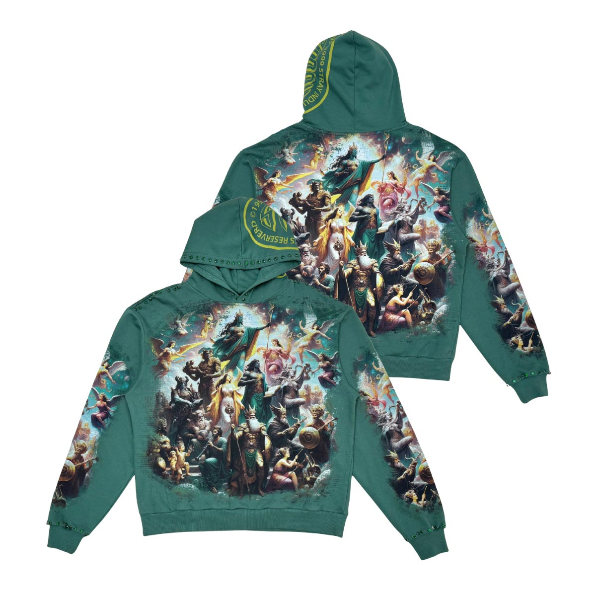 Stray gods pullover hoodie