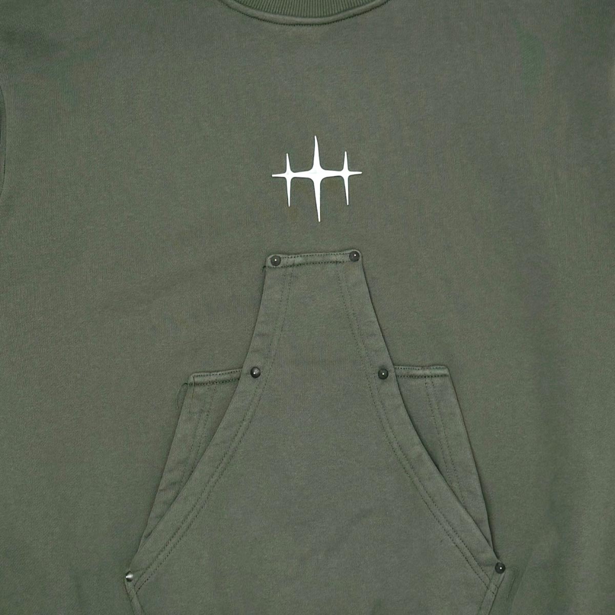 Unknown heavyweight cotton fleece crewneck sweatshirt