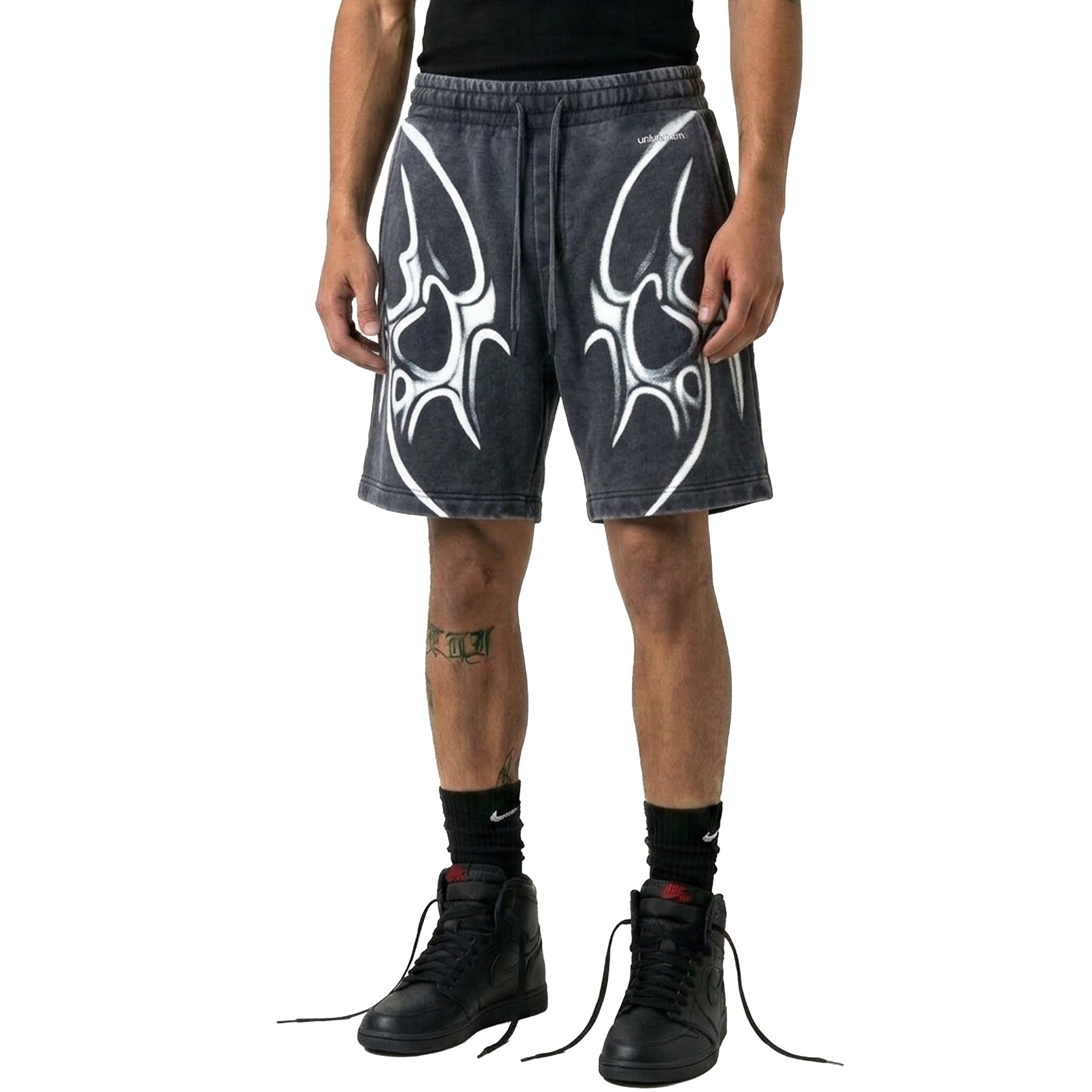 Tribal washed shorts