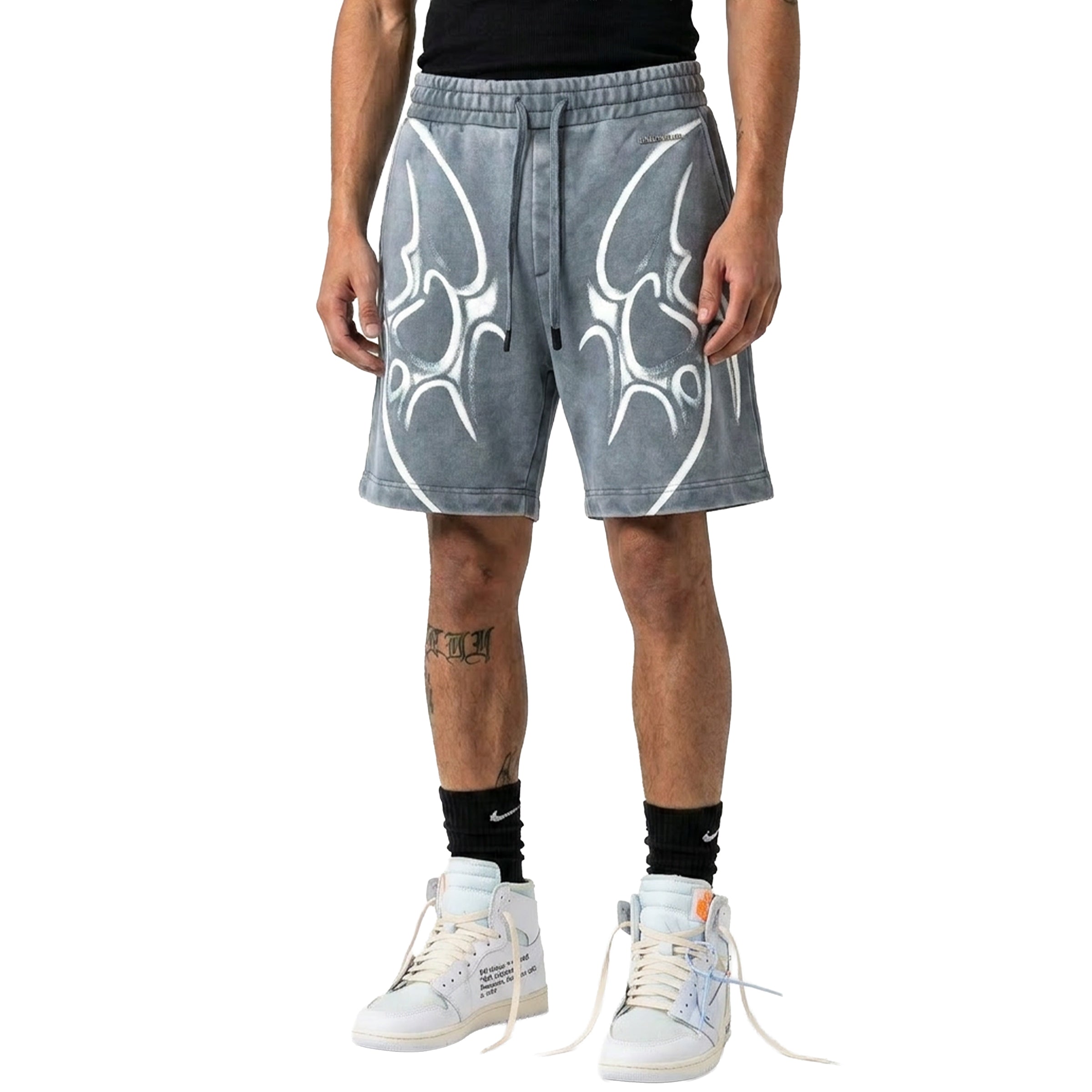 Tribal washed shorts