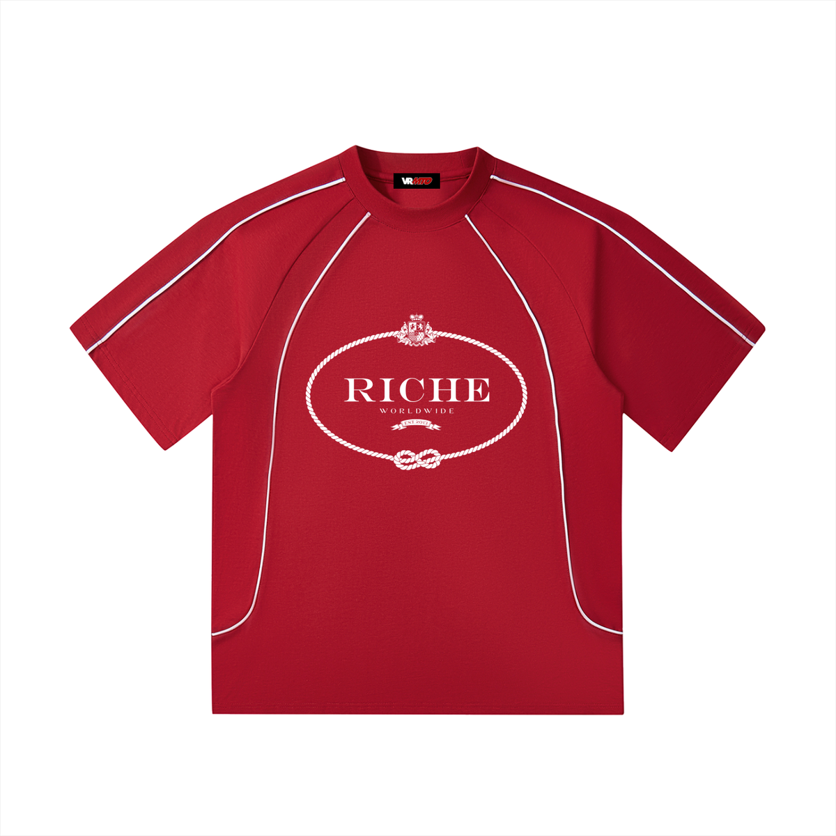 Riche stitch raglan t-shirt