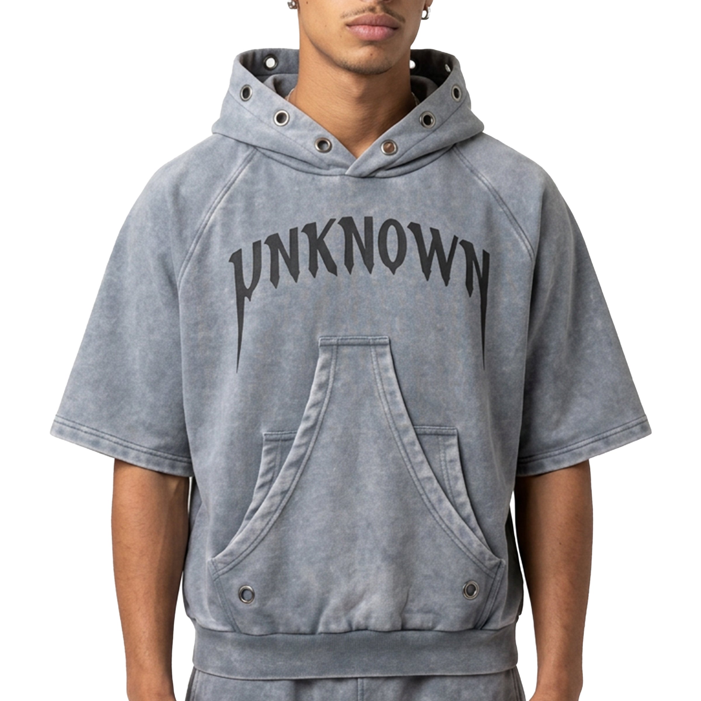 Unknown short sleeve hoodie