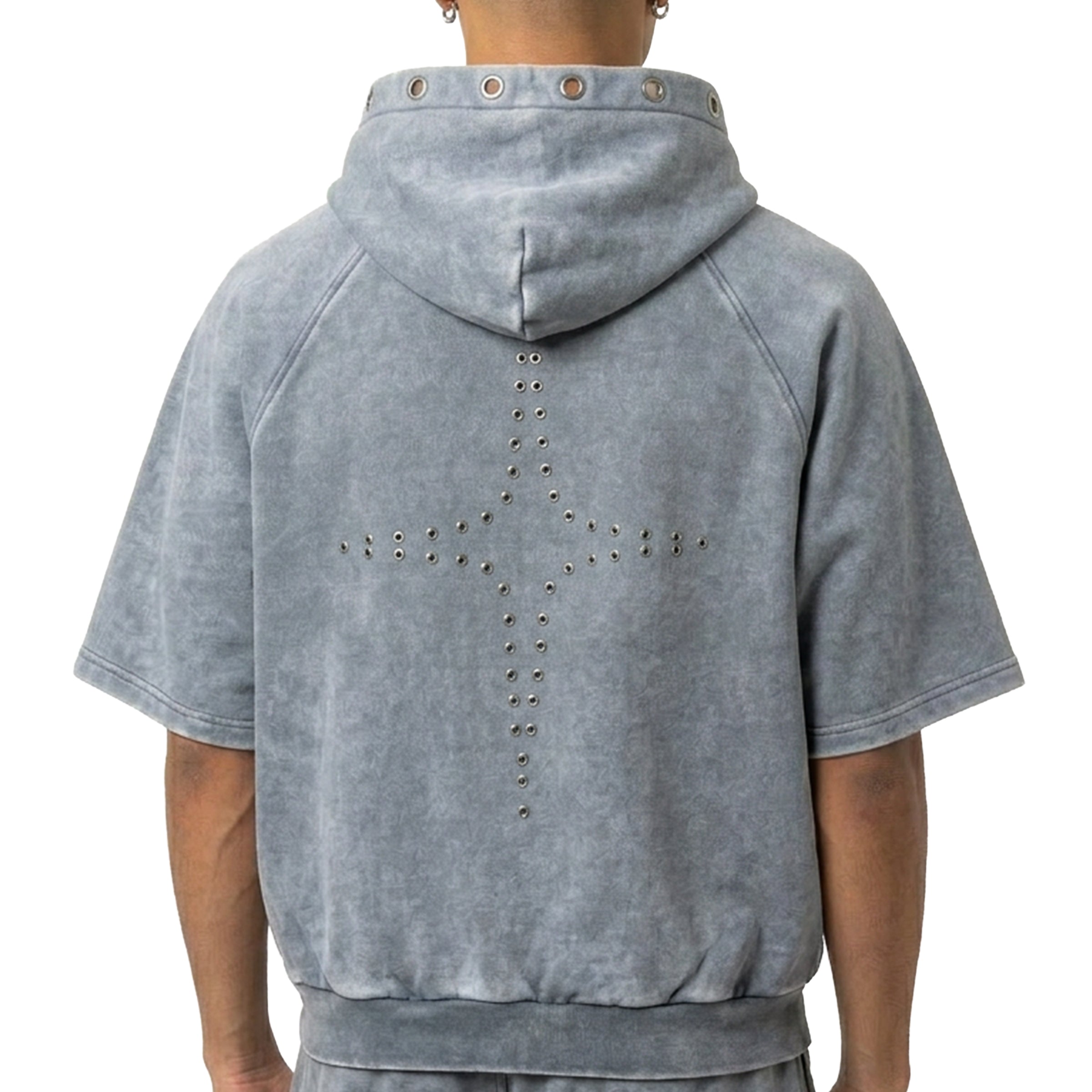Unknown short sleeve hoodie