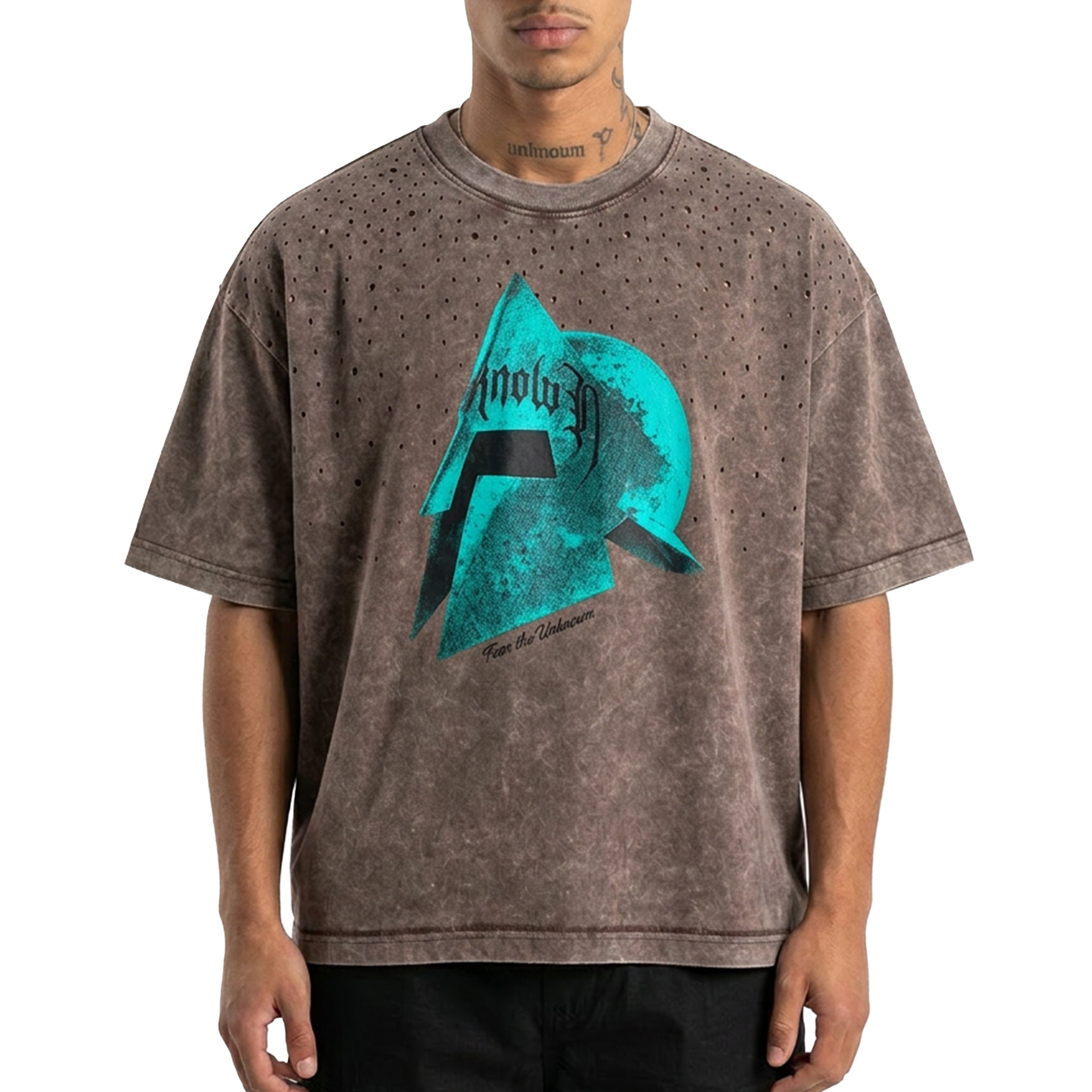 Unknown knight helmet tee