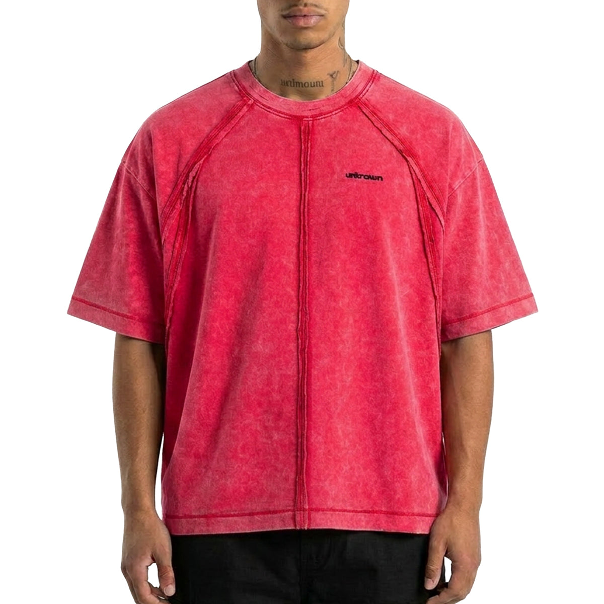 Masked washed tee