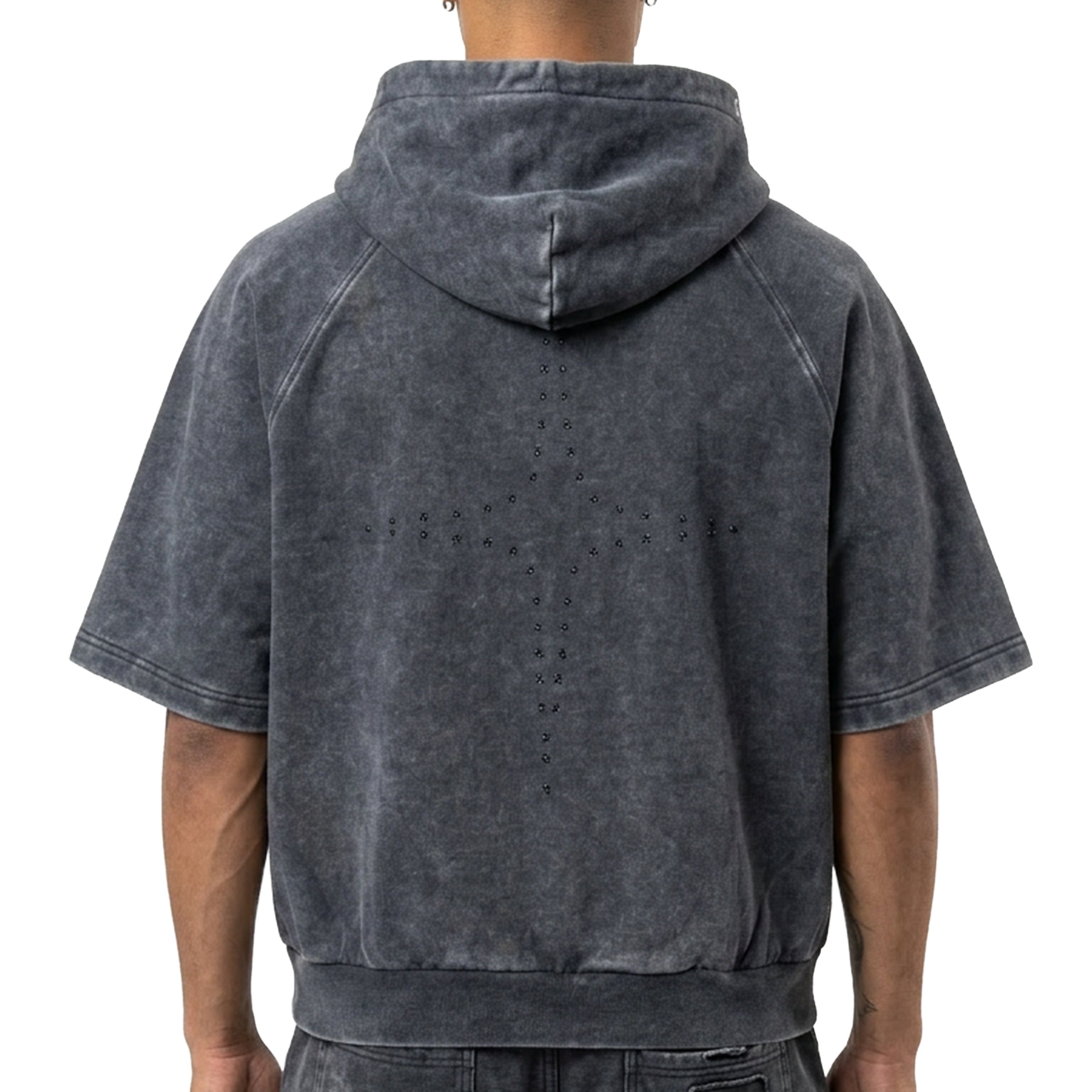 Unknown short sleeve hoodie