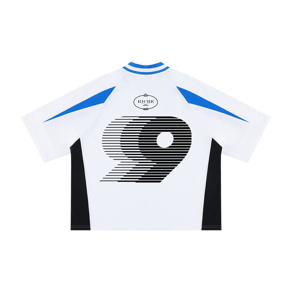 Prolific oversized color block jersey