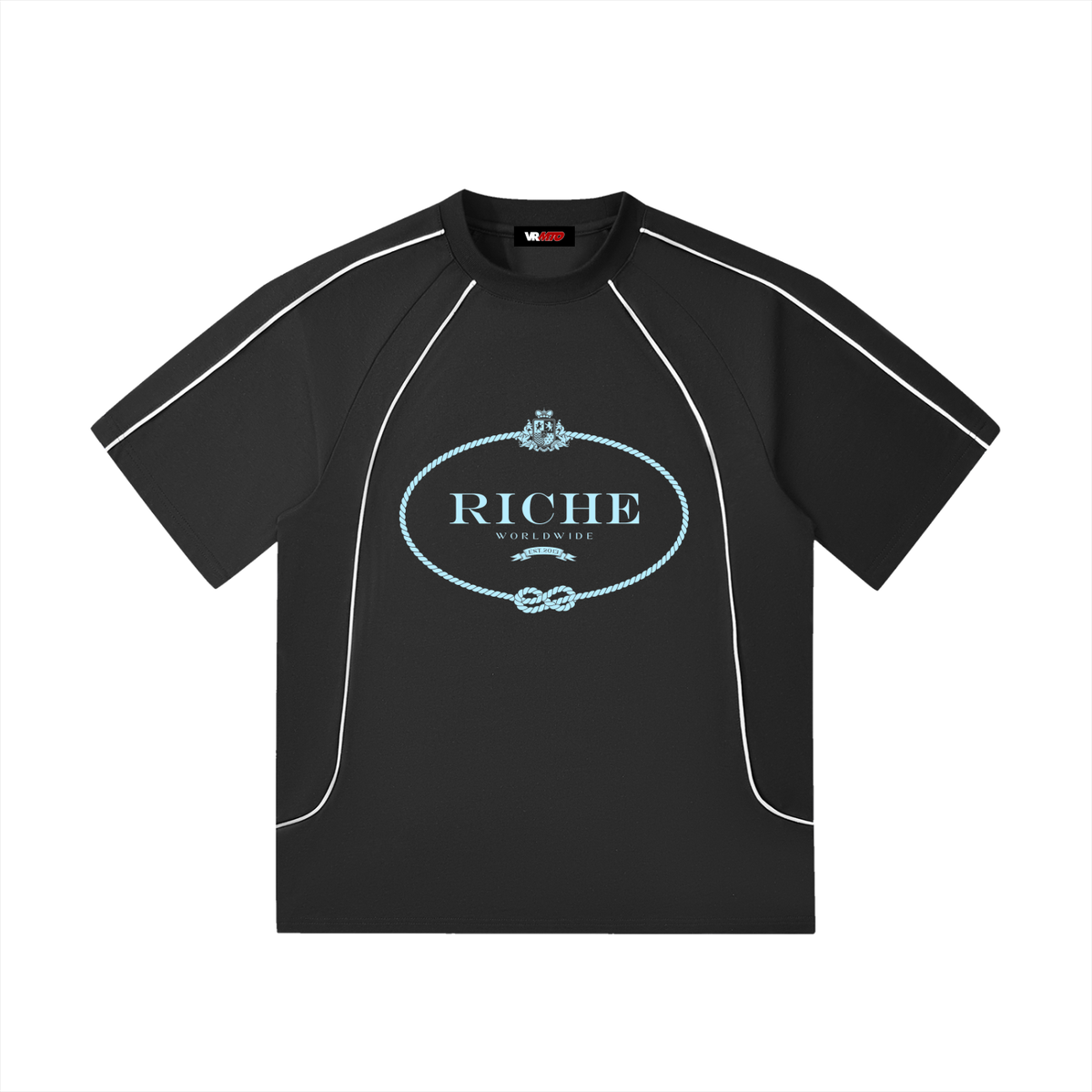 Riche stitch raglan t-shirt