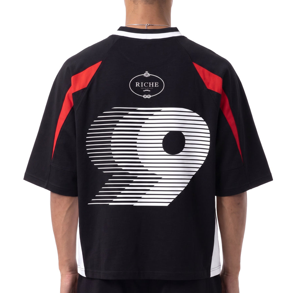 Prolific oversized color block jersey