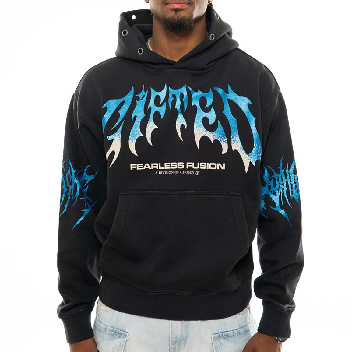 Gifted oversized pull-over hoodie