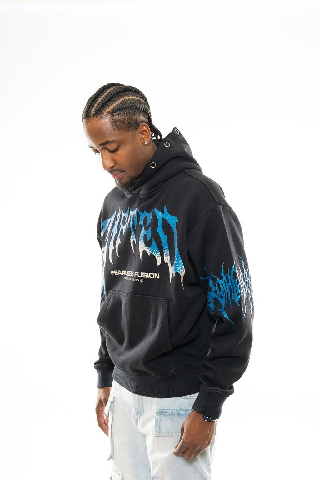 Gifted oversized pull-over hoodie