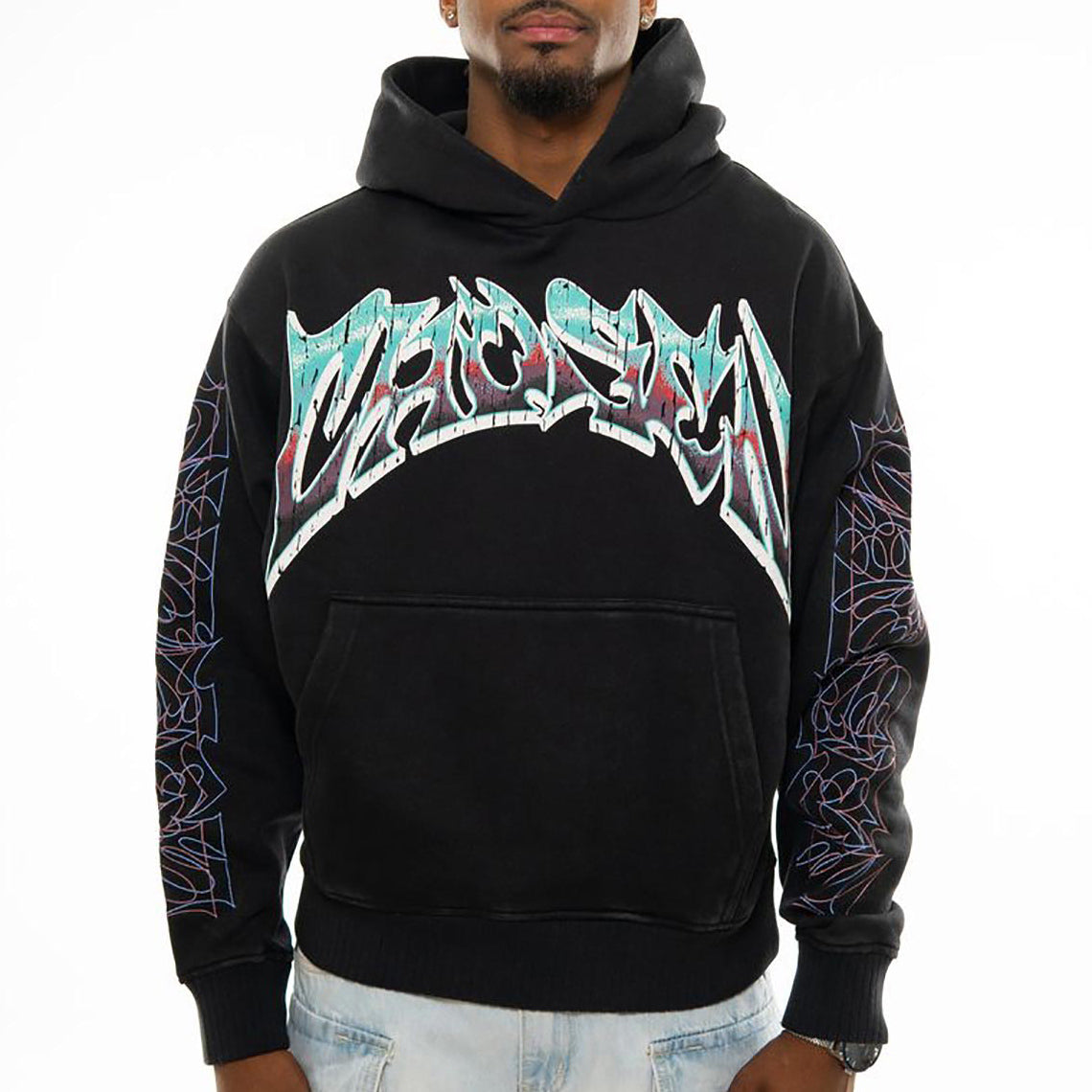 Only the chosen oversized pull-over hoodie
