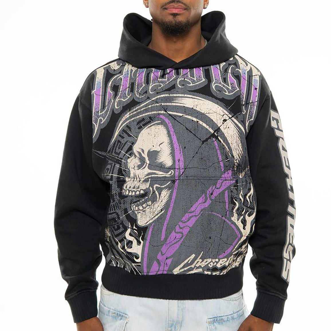 Reaper oversized pull-over hoodie