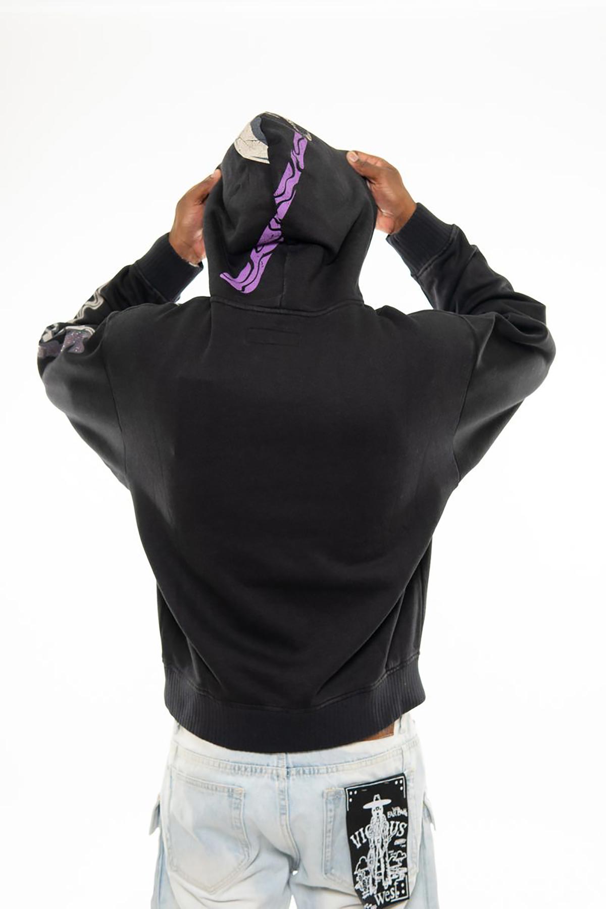 Reaper oversized pull-over hoodie