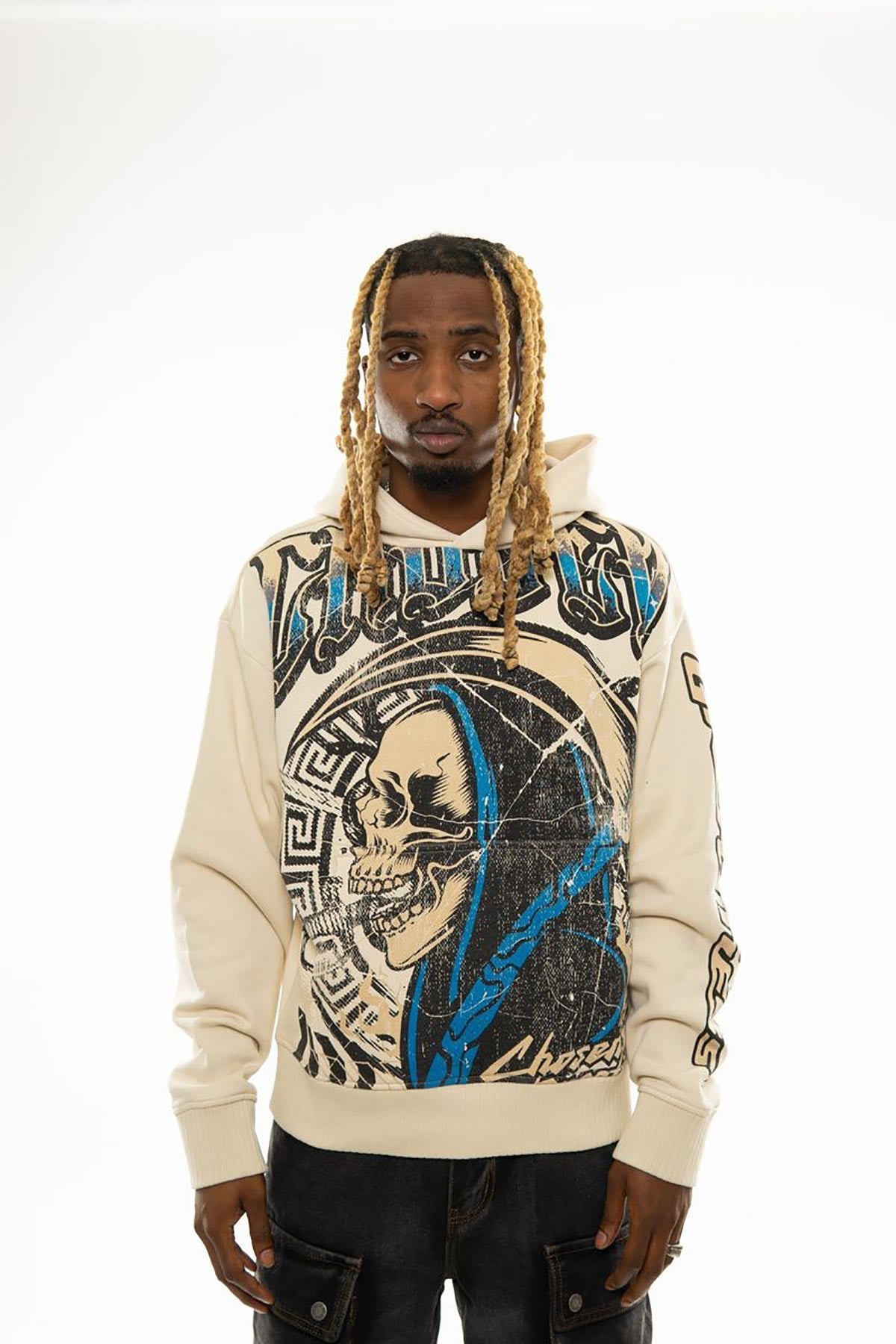 Reaper oversized pull-over hoodie