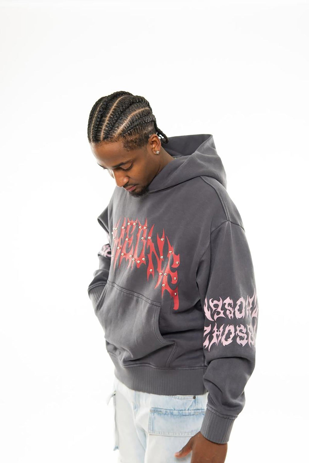 The one oversized pull-over hoodie