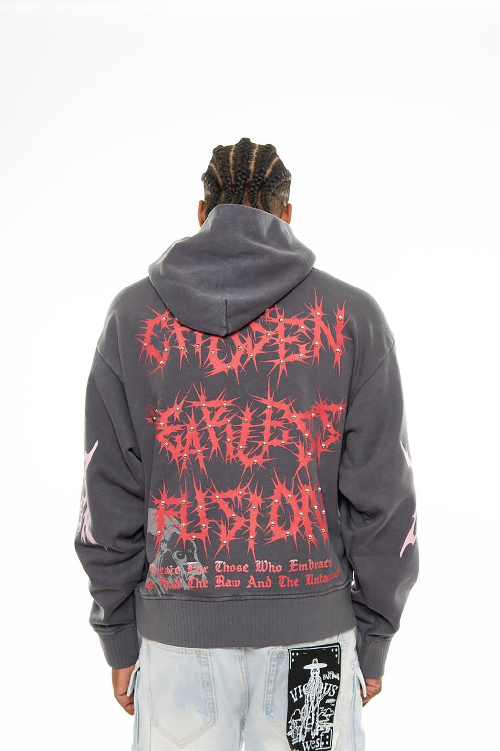 The one oversized pull-over hoodie