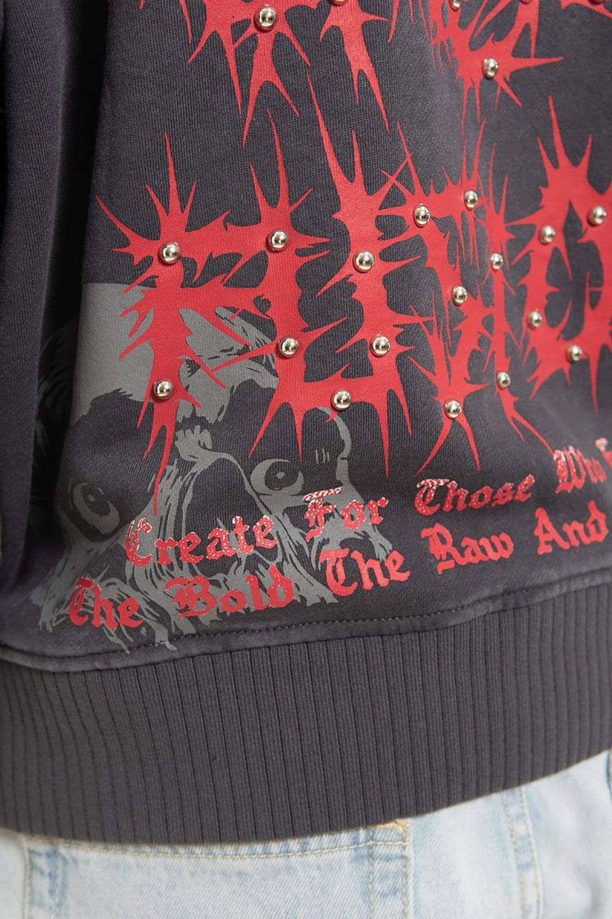 The one oversized pull-over hoodie