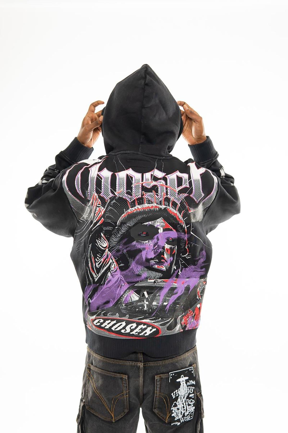 Liberty oversized pull-over hoodie