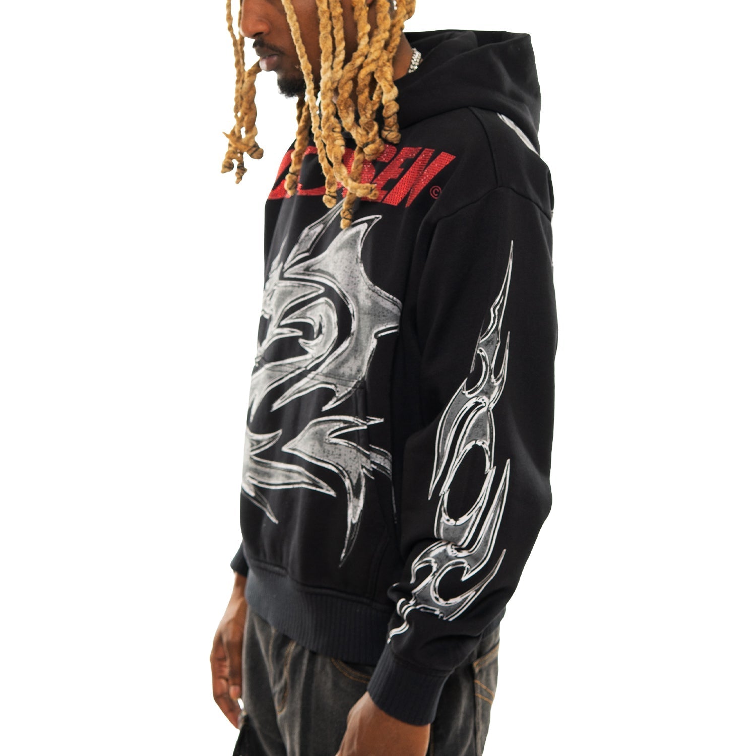 Chosen records oversized pull-over hoodie