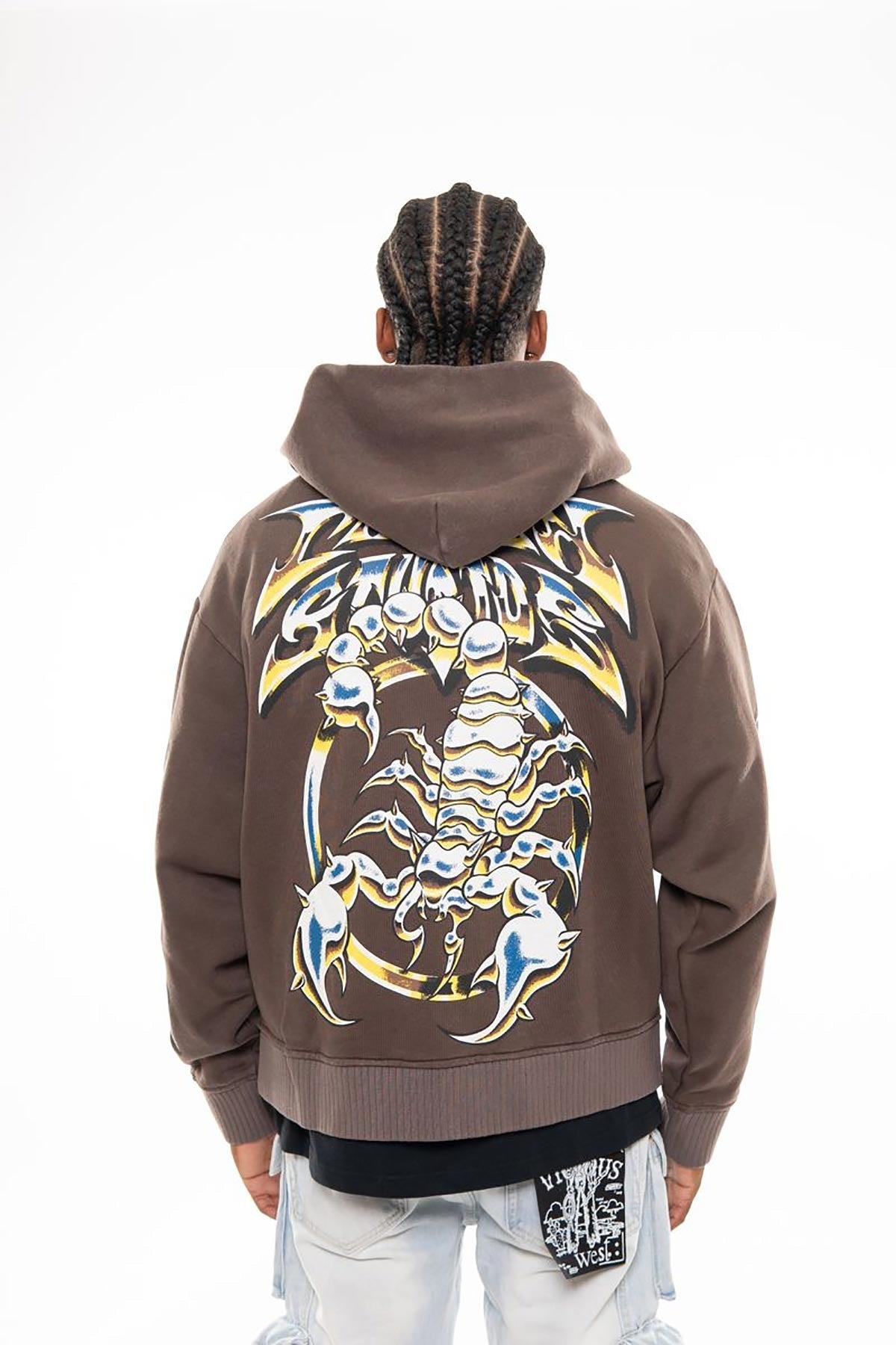 Chosen studios oversized full zip hoodie