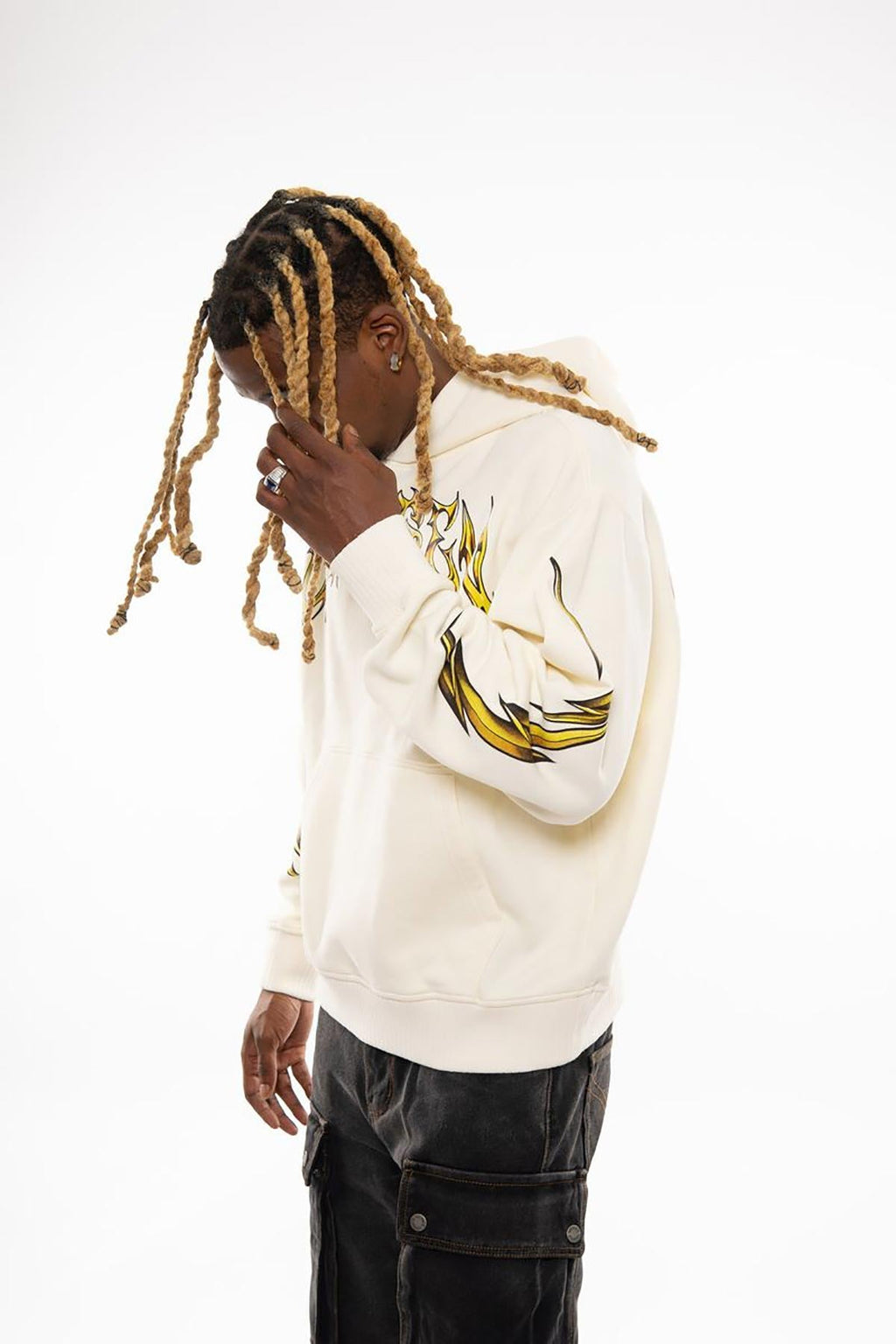 Eagle oversized pull-over hoodie