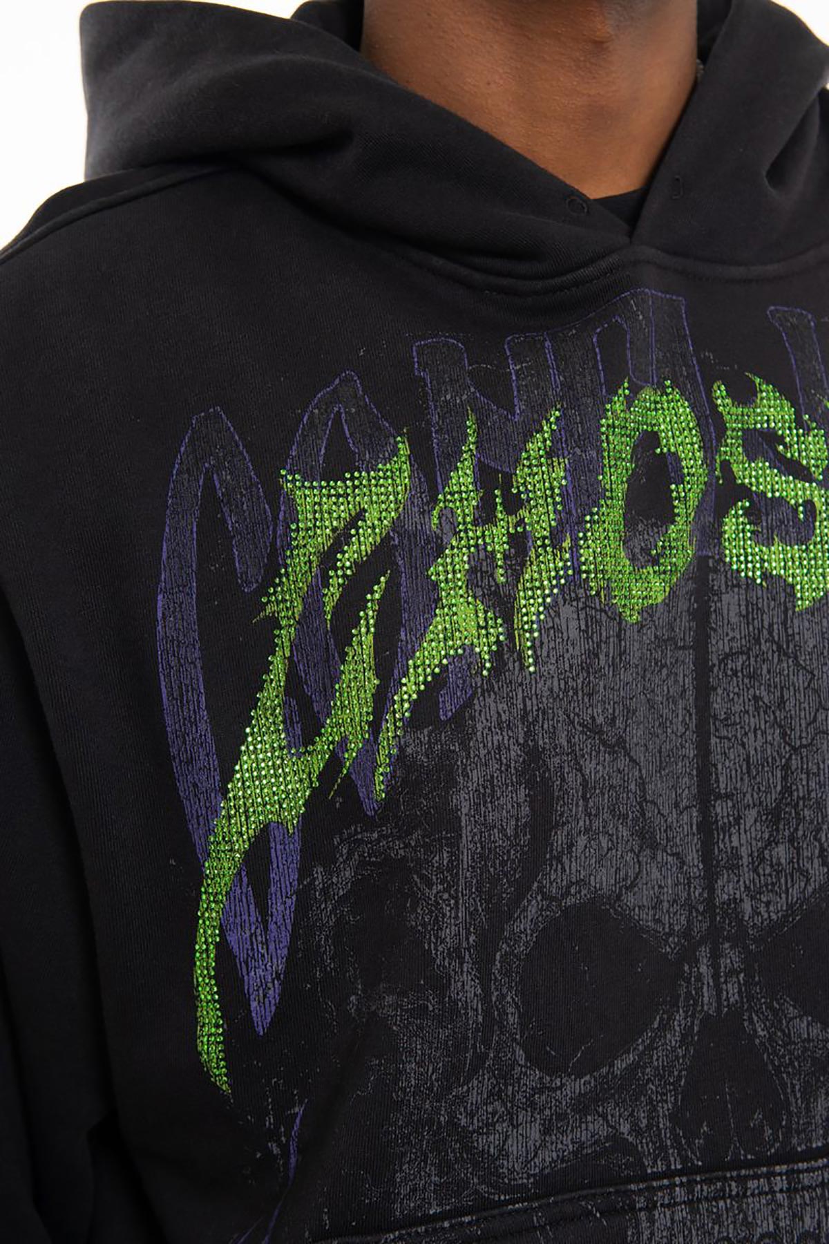 Conflicts oversized pull-over hoodie