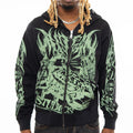 Scorpion oversized full zip hoodie