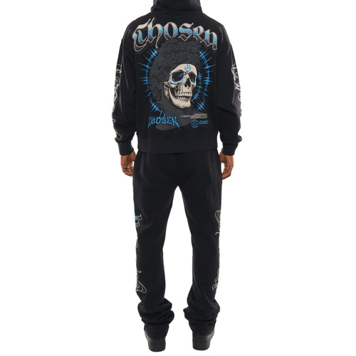 Anarchy oversized full zip hoodie set