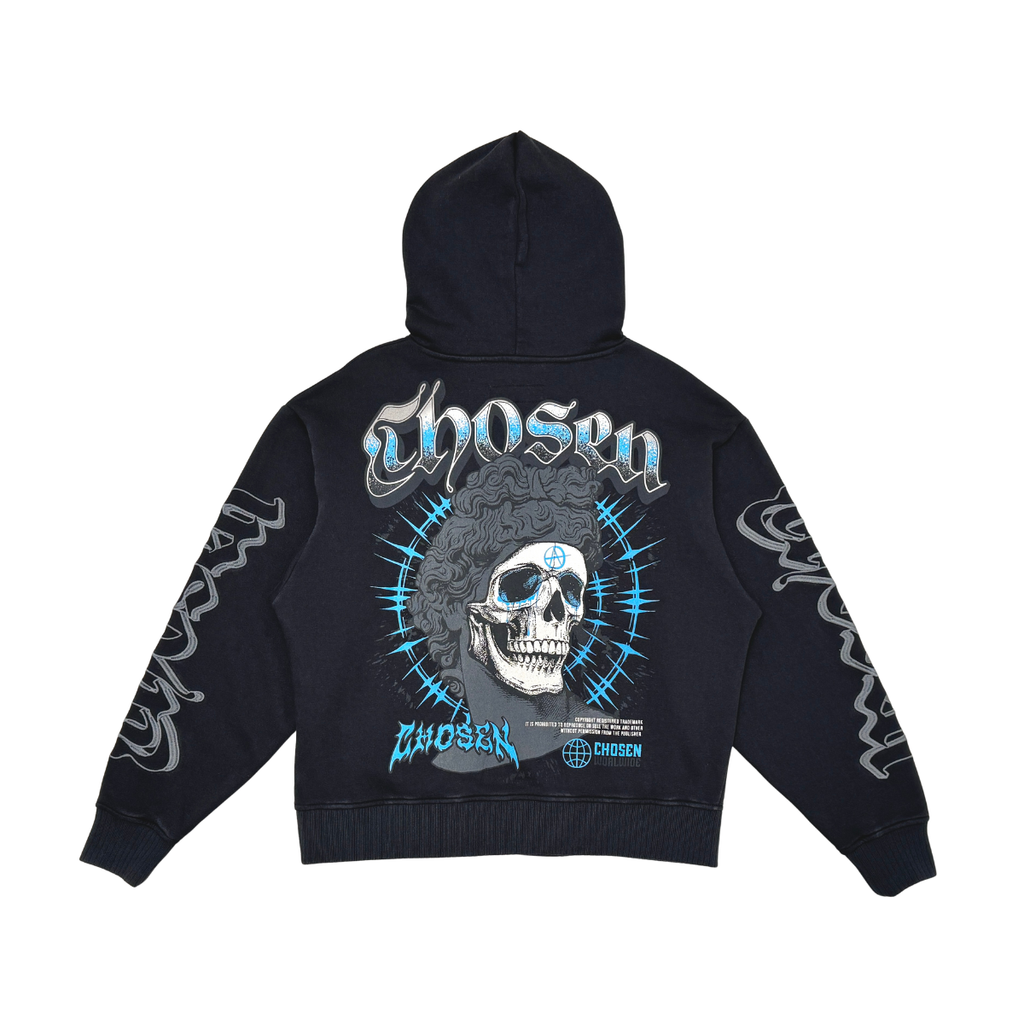 Anarchy oversized full zip hoodie set